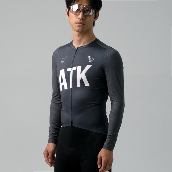 ATK Men's performance long sleeves Jersey - Iron Grey