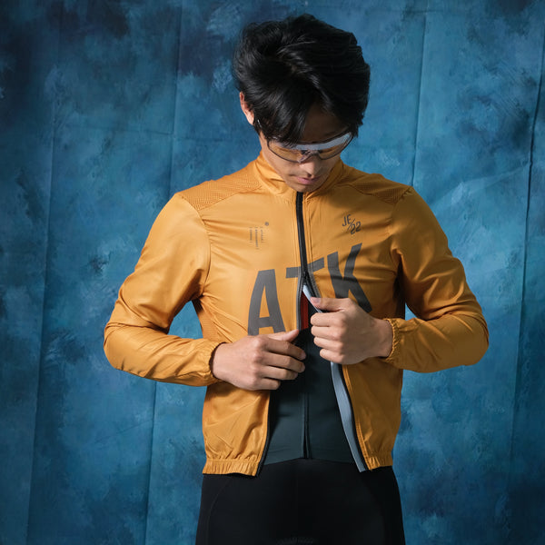 ATK Breakzip Men's Wind Jacket - Golden Ochre