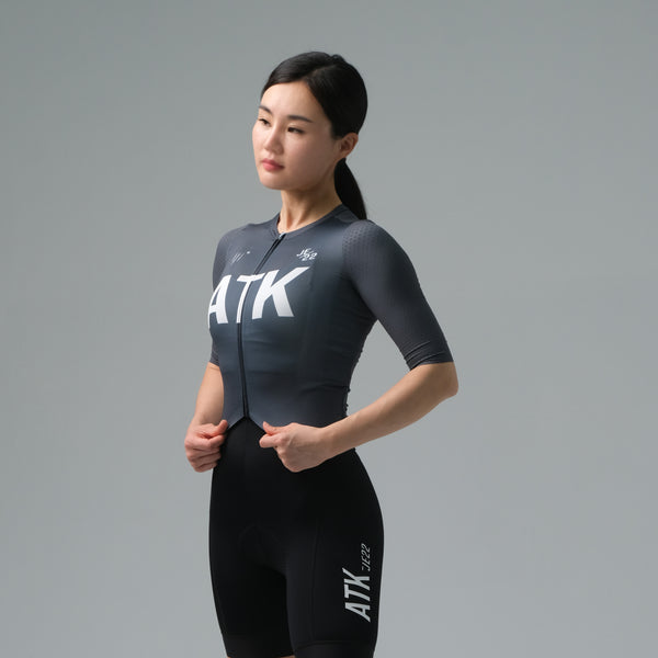 ATK Women's performance short sleeves Jersey - Iron Grey