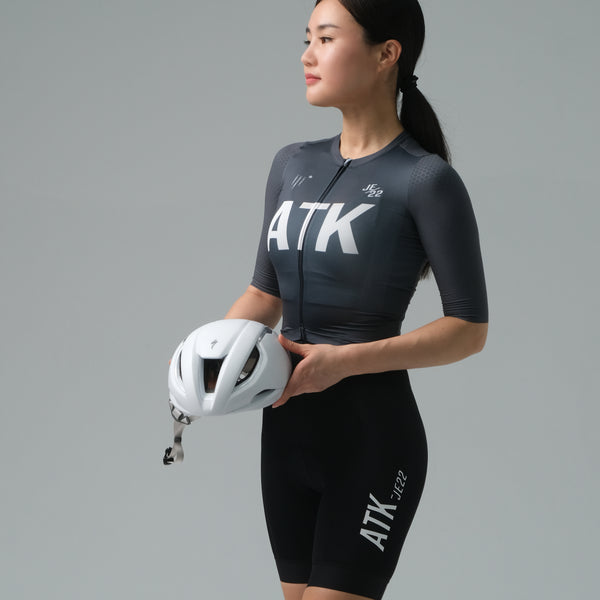 ATK Women's performance short sleeves Jersey - Iron Grey