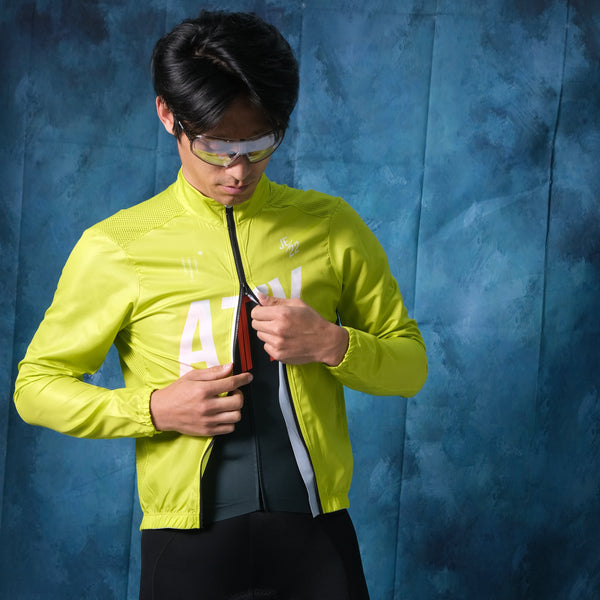 ATK Breakzip Men's Wind Jacket - Mustard