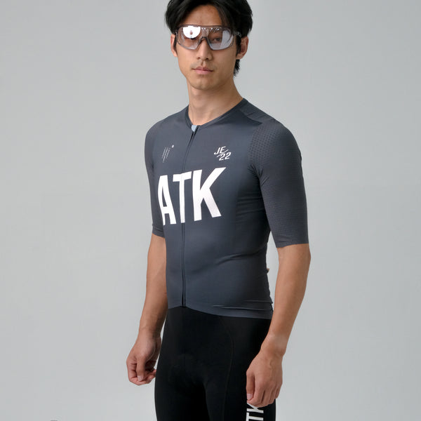 ATK Men's performance short sleeves Jersey - Iron Grey